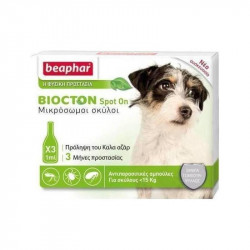 BEAPHAR Biocton Spot-on Dog 3τμχ ΕΩΣ 15kg
