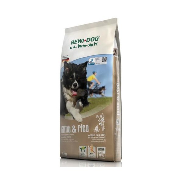 BEWI DOG LAMB & RICE 12.5KG+ ΔΩΡΟ BIO3ACT φυτικό αντιπαρασιτικό κολάρο