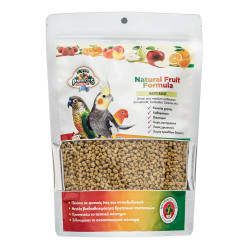 Evia Parrots Natural Fruit Formula Maintenance – Pellets για Parakeets – 500g