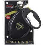 Πτυσσόμενος Οδηγός Flexi Giant (Με Ιμάντα) - Neon Large, 8 Μέτρα έως 50Kg