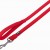 NOBBY-Λουρί CLASSIC PRENO red/red L: 120cm, W: 20/25mm