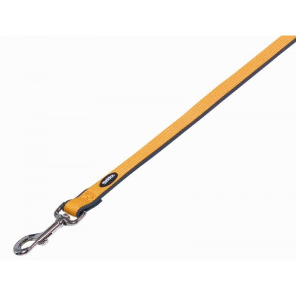 NOBBY-Λουρί CLASSIC PRENO orange/grey L: 120cm, W: 20/25mm