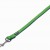 NOBBY-Λουρί CLASSIC PRENO neon green/grey L: 120cm, W: 25/35mm