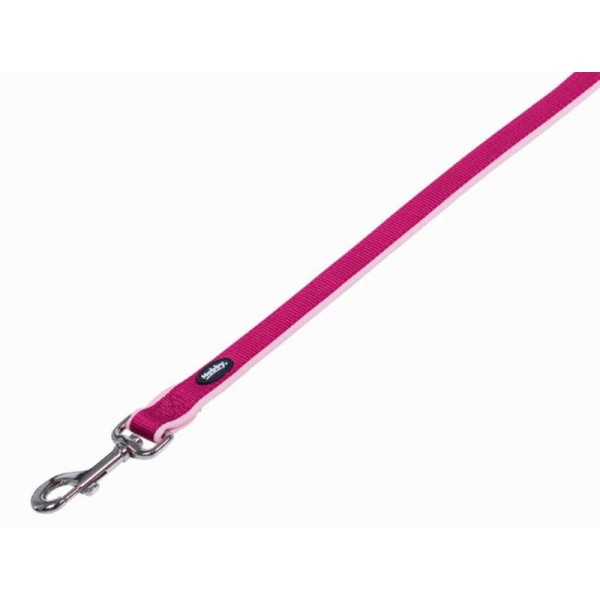NOBBY-Λουρί CLASSIC PRENO raspberry/pink L: 120cm, W: 20/25mm