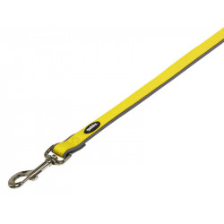 NOBBY-Λουρί CLASSIC PRENO yellow/grey L: 120cm; W: 15/20 mm