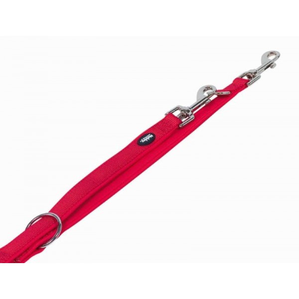 NOBBY-Λουρί Οδηγός CLASSIC PRENO red/red L: 200cm, W: 20/25mm