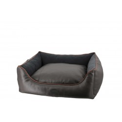 NOBBY-Comfort Τετράγωνο Κρεβάτι TEXAS  dark brown :80x70 x23cm