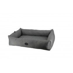NOBBY-Comfort Τετράγωνο Κρεβάτι PUTU  grey :80x56x18cm