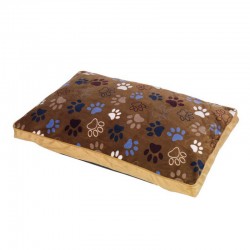 NOBBY-Comfort τετράγωνο μαξιλάρι Classic 'LISSI' 70x45x13cm brown