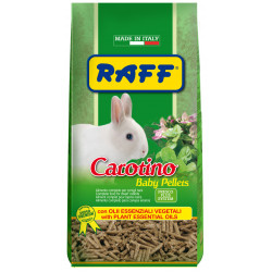 Raff Carotino baby - τροφή για κουνελάκια νανάκια 900gr