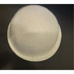 STA-Φωλιά λευκή από πολυεστερικό νήμα 10cm με πλαστικό κρίκο