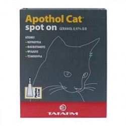 Apothol Cat Spot On 3 πιπέτες
