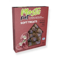 MASTIC PET Λιχουδιά επιβράβευσης για σκύλο με μοσχάρι και μαστίχα Χίου 90gr
