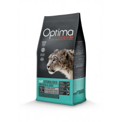 Optima nova Cat Adult Sterilized (κοτόπουλο & ρύζι)