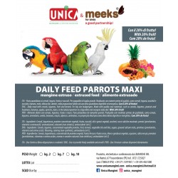 UNICA & MEEKS DAILY FEED PARROTS MAXI