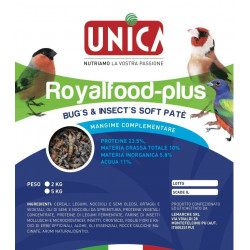UNICA ROYAL FOOD BUG'S & INSECT'S SOFT PATE-2kg