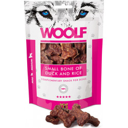 Woolf Small bone of duck and rice 100gr