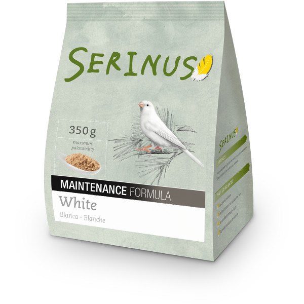 Serinus Maintenance Formula White τροφή συντήρησης χωρίς χρωστικές  για λευκά καναρίνια